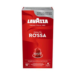 КАФЕ КАПСУЛИ NCC LAVAZZA ALU QUALITA ROSSA 10 БР.