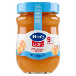 JAM HERO LIGHT ALBICOCCHE, APRICOTS 280 G