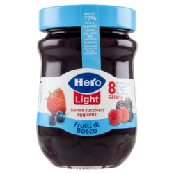 JAM HERO LIGHT FRUTTI DI BOSCO, FOREST FRUITS 280 G