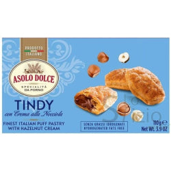 ASOLO DOLCE TINDY NOCCIOLA PUFFS WITH HAZELNUT CREAM 110 G