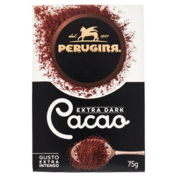 КАКАО НА ПРАХ PERUGINA ЕКСТРА ТЪМНО 75 Г.