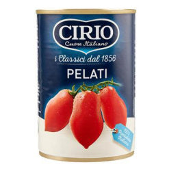 PEELED TOMATOES CIRIO CANNED 400 G