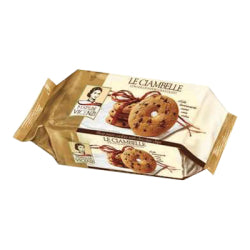 БИСКВИТИ VICENZI CIAMBELLE С ШОКОЛАДОВИ ПАРЧЕНЦА, 200 Г.
