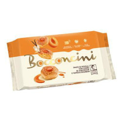 VICENZI BOCCONCINI PUFFS WITH APRICOT AND VANILLA 90 G