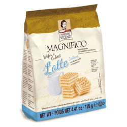 МИНИ ВАФЛИ VICENZI MAGNIFICO AL LATTE 125 Г.