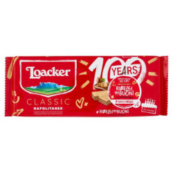 ВАФЛИ LOACKER NAPOLITANER С ЛЕШНИКОВ КРЕМ 175 Г.