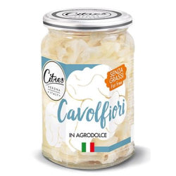 КАРФИОЛ В СЛАДКО-КИСЕЛ СОС CITRES CAVOLFIORI, СТЪКЛО 540 Г.