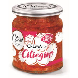 СОС-ПАСТА ОТ ЧЕРИ ДОМАТИ CITRES CREMA DI CILIEGINO, БЕЗ ГЛУТЕН  СТЪКЛО  200 Г.