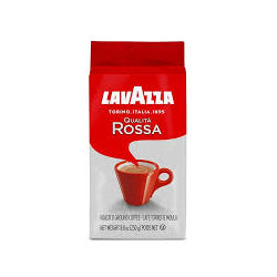 GROUND COFFEE LAVAZZA QUALITA ROSSA, VACUUM 250 G