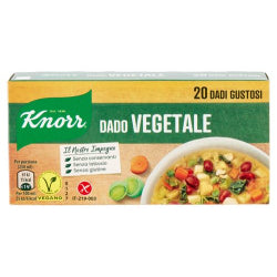 KNORR VEGETABLE bouillon cubes, 20 pcs.