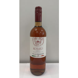 ВИНО РОЗЕ IGT ROSATO LAZIO 75° VILLA DESIDERI C6-11°, 750 МЛ.