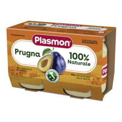 FRUIT PUREE PLASMON PRUGNA /PLUMS/ 2X80 G