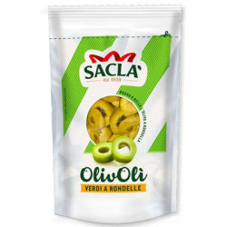 SACLA RONDELLE OLIVES IN RINGS, PACKAGE 85 G