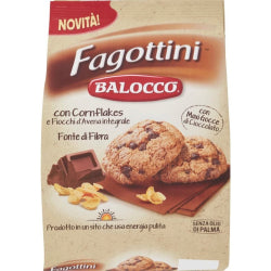 BISCUITS WITH CORNFLAKES AND CHOCOLATE FAGOTTINI BALOCCO 700 G