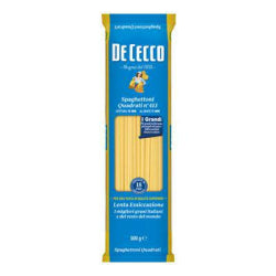 СПАГЕТИ DE CECCO QUADRATI №413, 500 Г.