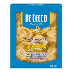 ПАСТА DE CECCO FETTUCCINE NIDI №233, 500 Г.