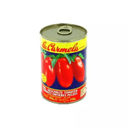 PEELED TOMATOES LA CARMELA CANNED, 400 G
