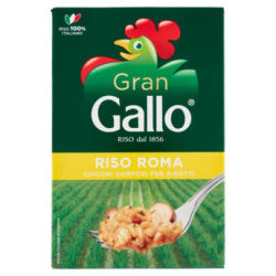 GRAN GALLO RISOTTI ROMA RICE IN A BOX, 500 G