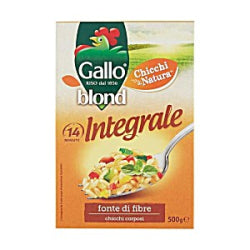GALLO BLOND INTEGRALE RICE IN A BOX, 500 G