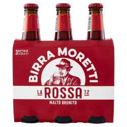 Бира Moretti La Rossa Vol.7.2°, 3Х330 Мл.