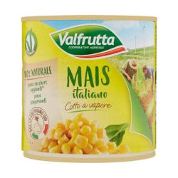 MILK CORN VALFRUTTA LATTA, CANNED 326 G