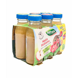 FRUIT DRINK VELFRUTTA MELA 6x125 ML APPLE, GLASS