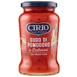 ДОМАТЕН СОС CIRIO DATTERINI /ОТ ЧЕРИ ДОМАТИ/, СТЪКЛО 350 Г.
