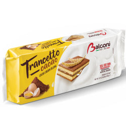 DRY PASTE BALCONI TRANCETTO WITH COCOA CREAM 10 x 28 G
