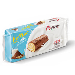 МИНИ РУЛЦА BALCONI ROLLINO AL LATTE 6 БР, 222 Г.