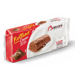 MINI ROLLS BALCONI ROLLINO CACAO 6 PCS, 222 G
