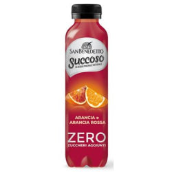 БЕЗАЛКОХОЛНО SAN BENEDETTO SUCCOSO ZERO, ЧЕРВЕН ПОРТОКАЛ, 400 МЛ.