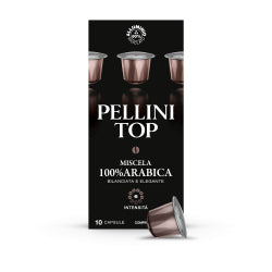 КАФЕ КАПСУЛИ PELLINI TOP ARABICA 10 БР, 55 Г