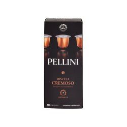 КАФЕ КАПСУЛИ PELLINI CREMOSO 10 БР, 55 Г
