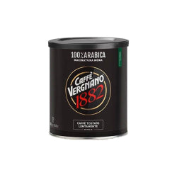 GROUND COFFEE VERGNANO 1882-100% ARABICA, BOX 250 G