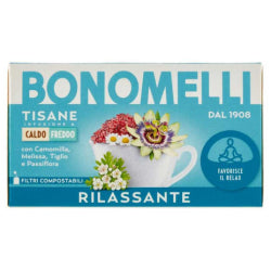 ЧАЙ BONOMELLI TISANE RILASSANTE, 16 ПАКЕТЧЕТА.