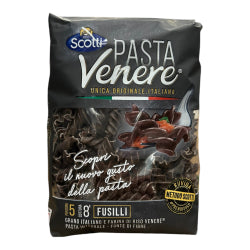 PASTA VENERE FUSILLI SCOTTI, 400 G