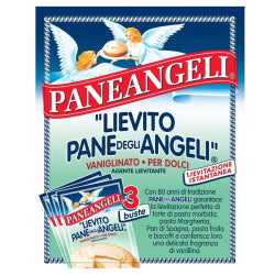 DRY YEAST WITH VANILLA PANEANGELI 3 PCS, 48 YEARS
