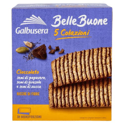 БИСКВИТИ С ШОКОЛАД И СЕМЕНА GALBUSERA BELLE BUONE 210 Г.