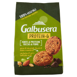 GALBUSERA PROTEIN-G OAT BISCUITS WITH ALMONDS, CHOCOLATE AND SOYBEANS 280 G