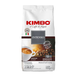 KIMBO AROMA INTENSO COFFEE BEANS, 1 KG