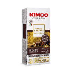 Капсули За Кафе Kimbo Barista Nespresso Alu 10 Бр, 55 Г.