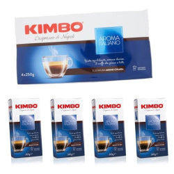 МЛЯНО КАФЕ KIMBO AROMA ITALIANO, ПАКЕТ 4 x 250 Г
