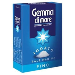 FINE SEA SALT FINO GEMMA DI MARE IODATO, 1 KG