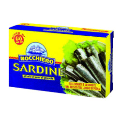SARDINES IN OIL NOCCHIERO, CANNED 125 G