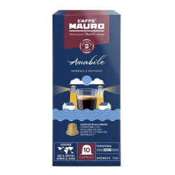 КАПСУЛИ КАФЕ MAURO NESPRESSO 100% ARABICA, 10 БР