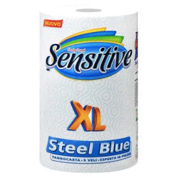 КУХНЕНСКА ХАРТИЯ SENSITIVE BLUE XL, 3-ПЛАСТОВА