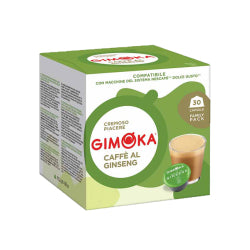 КАПСУЛИ ЗА КАФЕ GIMOKA CAFFE AL GINSENG 30 БР /DOLCE GUSTO/.