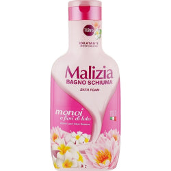 ПЯНА ЗА ВАНА MALIZIA МОНОИ И ЦВЕТЯ ОТ ЛОТОС 1 Л