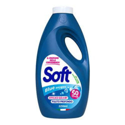 LIQUID DETERGENT SOFT BLUE OXYGEN 45 WASHES, 2.25 L