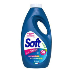 ТЕЧЕН ПРЕПАРАТ SOFT ЗА ЦВЕТНО ПРАНЕ 45/50 ПРАНЕТА, 2.25 Л